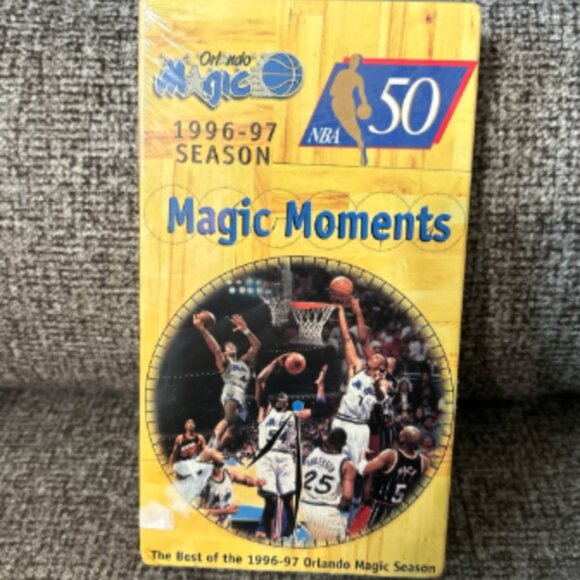 FACTORY SEALED Orlando Magic - Magic Moments 1996-97 Season VHS NBA - Picture 1 of 3